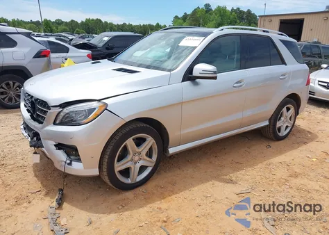 2015 Mercedes-Benz Ml 400 4Matic from USA, damaged, VIN 4JGDA5GB8FA582916